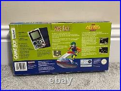 Rare GAMEBOY Pocket Wave Race & Metroid 2 Box set OUTER BOX ONLY UK variant