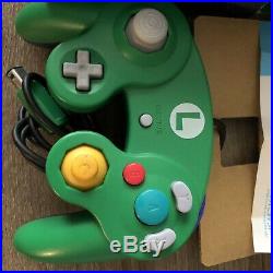 Rare GameCube Club Nintendo Limited Original Design Controller Luigi In Box