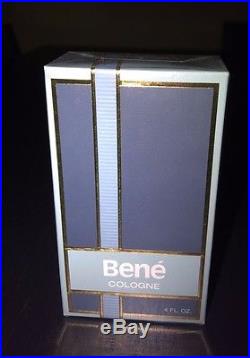 Rare -HTF Vintage Original Bene Cologne By Ben Rickert New Sealed Box 4 oz