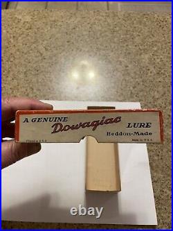 Rare Heddon Dowagiac 150 RET Lure Box. Solid Condition & Properly Marked