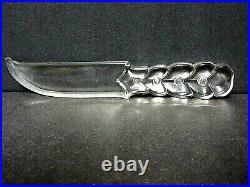 Rare Imperial Candlewick Clear Glass Knife & Original Box / Imperial Glass Co