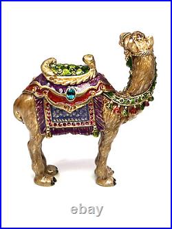 Rare Jay Strongwater Duncan The Camel Figurine With Original Box