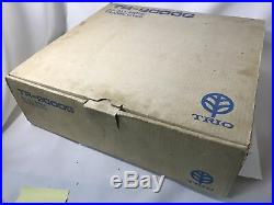 Rare Kenwood Trio TR-9000G original box microphone DC cord Work # 1506