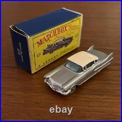 Rare Lesney Matchbox Cadillac Sixty Special #27 Original D Type Box 1960 Spw