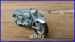 Rare Lesney Matchbox Triumph Motorcycle & Sidecar #4 D Type Original Box Nm