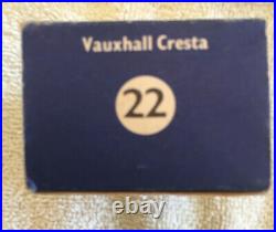 Rare Matchbox Moko Lesney No. 22 Vauxhall Cresta Pinkish Turquoise Original Box