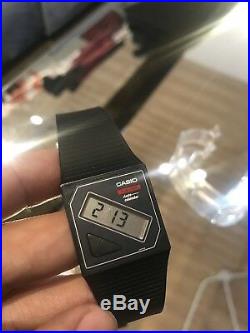 Rare NEW casio fs-10 watch pela vintage In Original box N Instruction