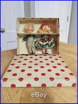 Rare Nancy Ann Storybook Dolls Hansel & Grethel #177 With Original Box