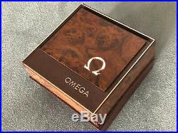 Rare Never Worn Vintage Omega Chronostop Watch Red Dial In Original Box