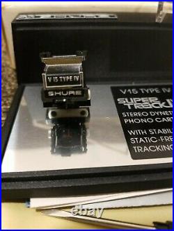 Rare? New Shure V15 IV Cartridge Stylus In Original Packaging Box
