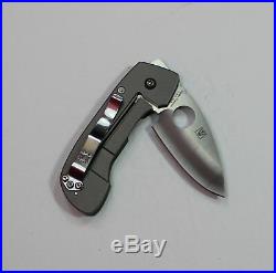 Rare New in Box Numbered C128GP SPYDERCO Leaf Storm Folding Knife