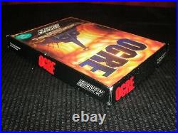Rare OGRE by Origin Systems Atari 400 800 XL XE with Box, Manuals & ID Badge Feely