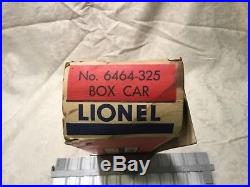 Rare Original 1950's Lionel 6464-325 B & O Sentinel Box Car withoriginal box NICE