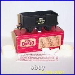Rare Original 1964 Hornby Dublo 4654 Rail Cleaning Wagon Exc Condition, Fair Box