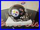 Rare Original Box Pittsburgh Steelers Super Bowl Chrome Mini Helmet #'ed/2000