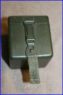 Rare Original WW2 German Army M-G 34/42 Optical Battery Storage Box Well Stamped