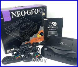 Rare SNK NEO-GEO CD Neo Geo CD Main body Original box manual Controller Adapter