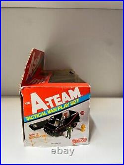 Rare The A Team MR T GALOOB Tactical Van play set in original box 1983