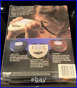 Rare Tomytronic 3D Thundering Turbo Game In Original Box with Manual
