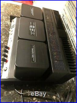 Rare Unused JVC M-3030 Power Amplifier in Original Box NEVER USED! 100 WPC