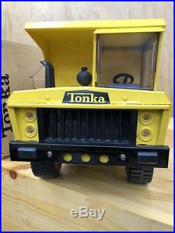 Rare Vintage 1965-1966 Original Mighty Tonka Dump Truck # 2900 With Box