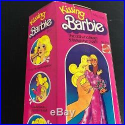Rare Vintage 1978 Mattel Kissing Barbie Doll Original In Box