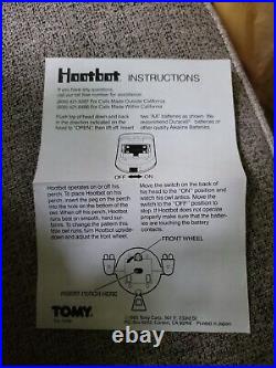 Rare Vintage 1985 Tomy Hootbot WithOriginal Box Manual Tested & Working