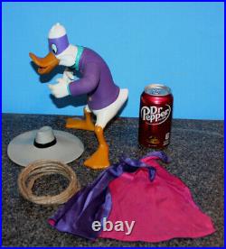 Rare Vintage 1991 Playmates Disney Giant 12 Darkwing Duck Collector Figure Rope