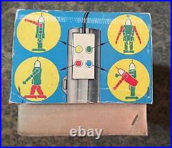 Rare, Vintage, DUX Astro Astroman Robot Toy With Original Box for Repair, Parts