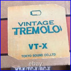 Rare Vintage Guyatone VT-X Flip Tube Power Tremolo Tokyo Sound With Original Box