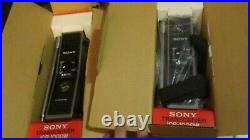 Rare Vintage SONY Walkie Talkie ICB-1000W PAIR Made In Japan, Original Box New