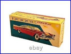 Rare Vintage TN Nomura Dodge Custom Royal Tin Friction Powered with Original Box