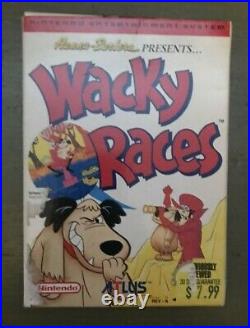 Rare-WACKY RACES (Nintendo/NES 1992) - Original / Authentic Box ONLY