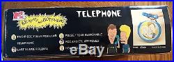 Rare/never Used Beavis And Butthead Telephone Phone-box & Original Packing