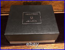 Rare vintage Bulova Accutron ORIGINAL SPACEVIEW 2-piece box set (BOX SET ONLY)
