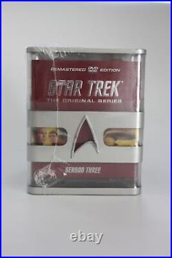 STAR TREK THE ORIGINAL SERIES SEASON 1-2-3 Box-Set DVD NTSC Sealed RARE