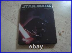 STAR WARS original TRILOGY Blu-Ray rare OOP SteelBook HOPE Empire RETURN JEDI