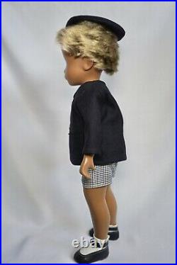Sasha Doll 1967 No Nose Schoolboy With Original Clothing And Box. Very Rare