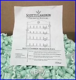 Scotty Cameon Headcover Rack- Art Of Putting Rare Original Release New In Box