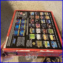 Sega Genesis Model 2 Console Bundle Complete In Original Box 6-Pak Version Rare
