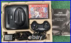 Sega Genesis Sports System In Original Box, With 6 Games Sonic Rare Box Set