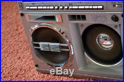 Sharp Gf-777 Z Vintage Stereo Boombox Perfect Condition With Original Box Rare