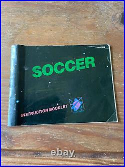 Soccer Nintendo 1985 NES Game Original Box Manual Tested. Football! PAL Rare
