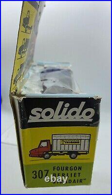 Solido 1/50 307 STRADIR Truck RARE with Wrench Trigano Collectible Diecast Car