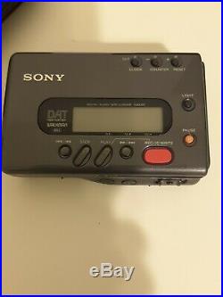 Sony TCD-D7 Walkman DAT Recorder In Original Box. MINT WORKING RARE (No Cord)