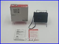 Sony Walkman WM-SR10 MIB Tested Rare Original Box Documentation And Hype Sticker