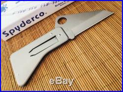 Spyderco SC01P Spydercard knife discontinued RARE NEW IN BOX