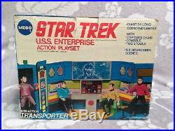 Star Trek MEGO Bridge (from 1977) Original Box RARE Captain Kirk Spock Bones