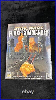 Star Wars Force Commander Big Box PC CD Rom Original release sealed