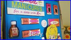 Super Rare 1962 My Merry Barbie Manicures set in box COMPLETE
